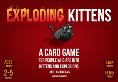 Exploding kittens board game