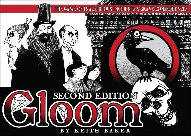 Gloom second edition board card game