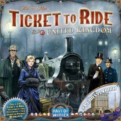 Ticket to Ride Map Collection Volume 5 United Kingdom & Pennsylvania, Days of Wonder, 2015