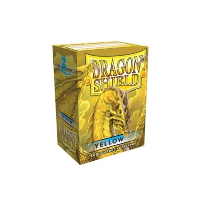 Dragon Shield Yellow 100 Standard Size card sleeves