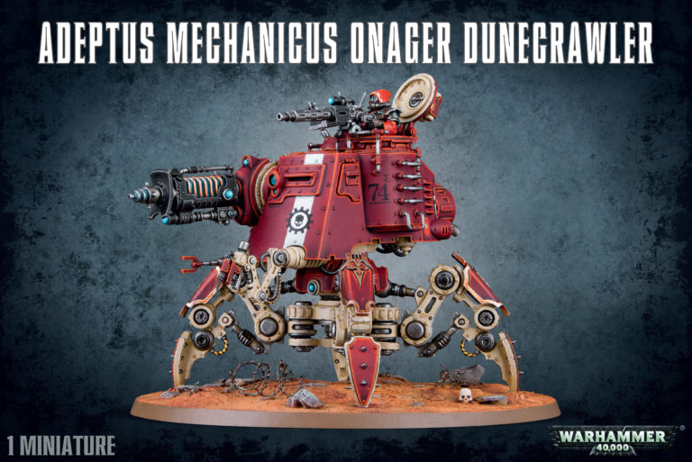 Games Workshop Adeptus Mechanicus Onager Dunecrawler