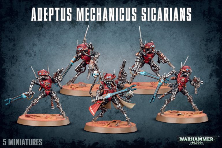 Games Workshop Adeptus Mechanicus Sicarians