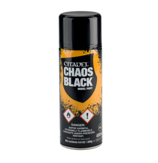 Games Workshop Chaos Black Spray