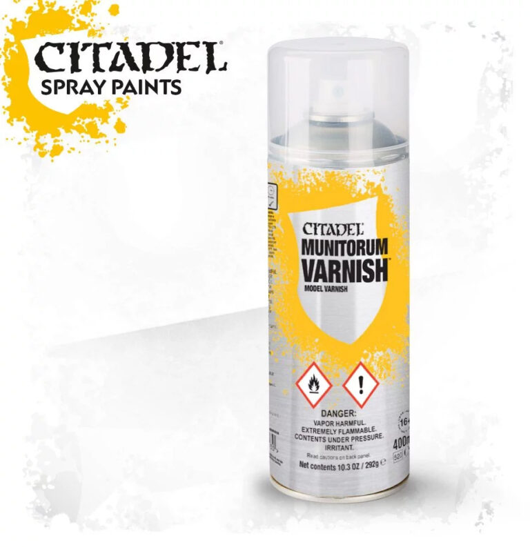 Games Workshop Citadel Sprays - Munitorum Varnish