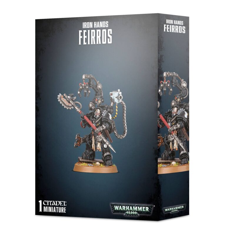 Games Workshop Warhammer 40K Space Marine Iron Hands Feirros