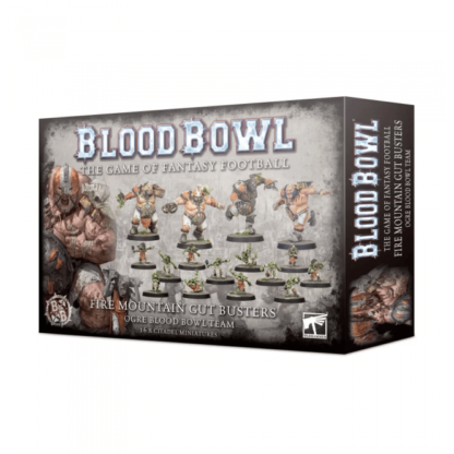 Games Workshop The Fire Mountain Gut Busters Blood Bowl Team