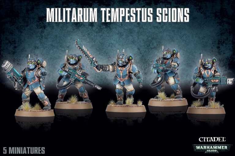 Games Workshop Astra Militarum Tempestus Scions