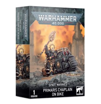 Games Workshop Warhammer 40K Space Marines Primaris Chaplain on Bike