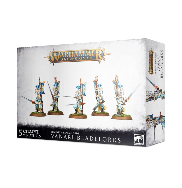 Games Workshop Age of Sigmar Lumineth Realm-Lords Vanari Bladelords