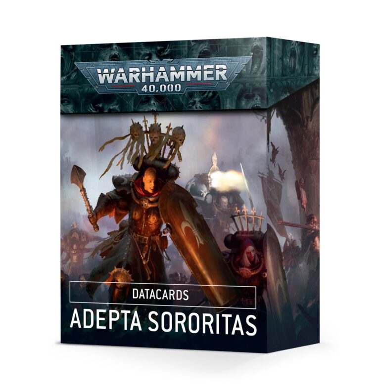Games Workshop Warhammer 40K Datacards Adepta Sororitas (2021)