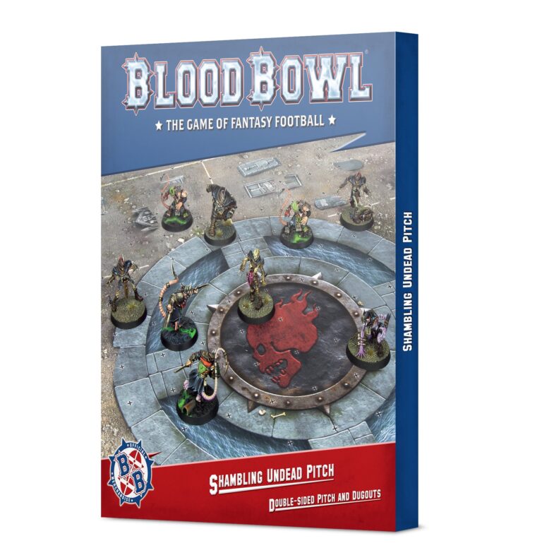 Games Workshop Blood Bowl Shambling Undead Pitch & Dugout