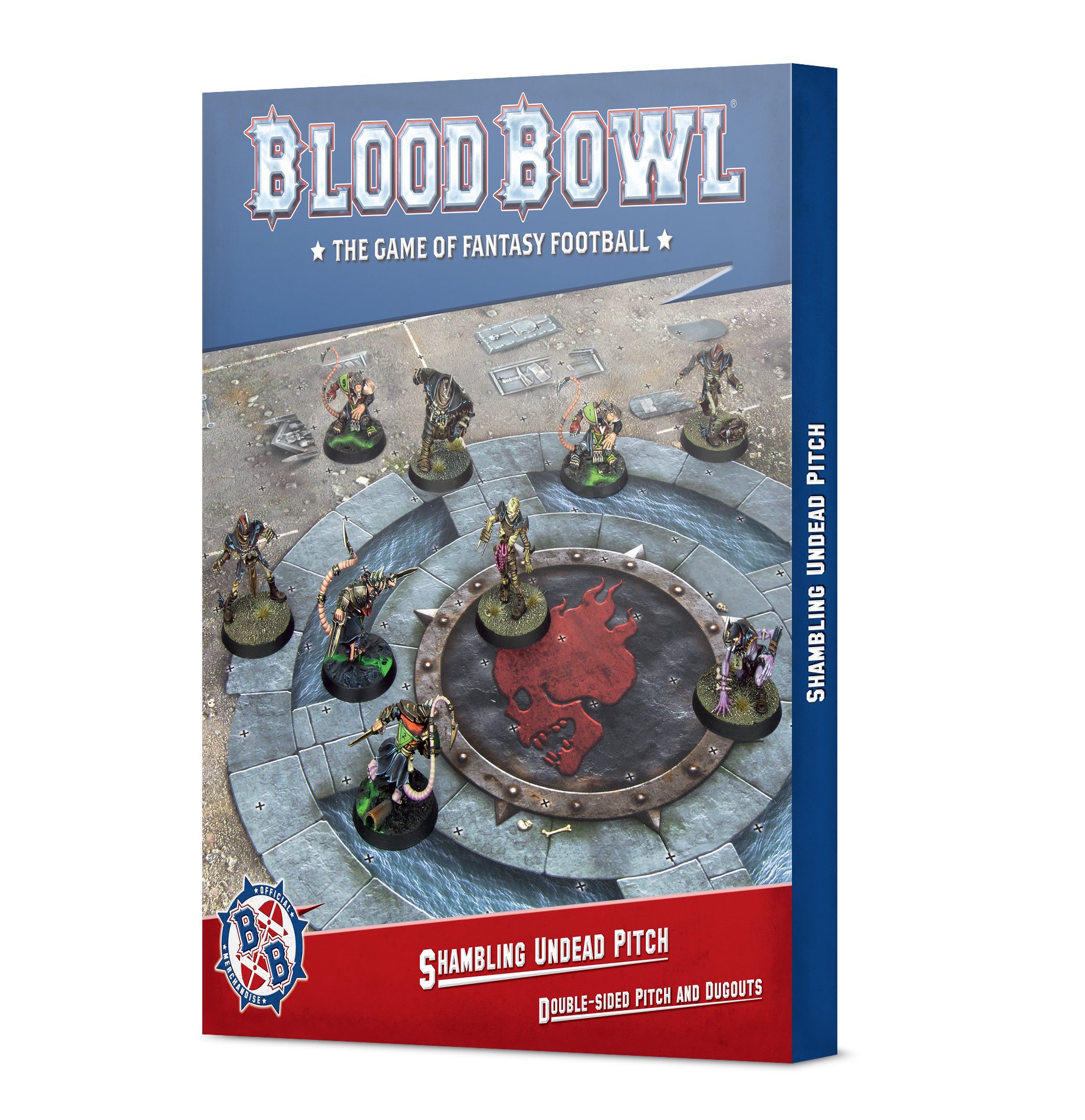 Games Workshop Blood Bowl Shambling Undead Pitch & Dugout