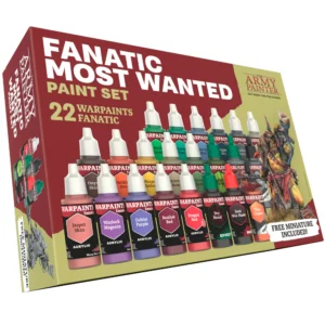 The Army Painter Fanatic Most Wanted Paint Set