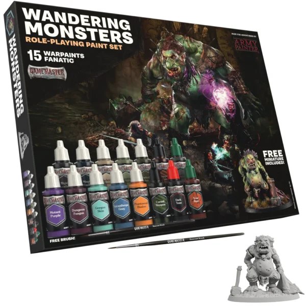 The Army Painter Gamemaster Wandering Monster Role-Playing Paint Set