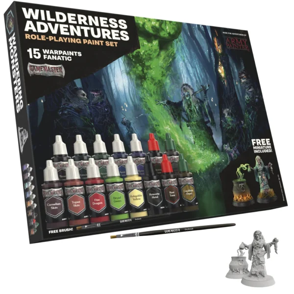 The Army Painter Gamemaster Wilderness Adventures Role-Playing Paint Set