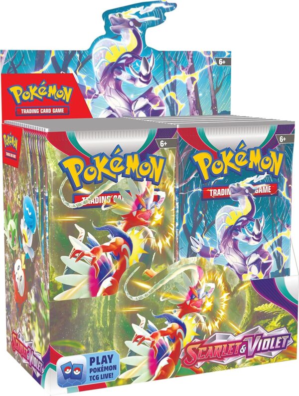 scarlet and violet booster box