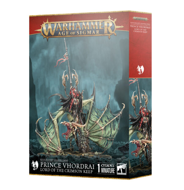 Soulblight Gravelords: Prince Vhordrai, Lord of the Crimson Keep