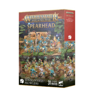 AoS Spearhead: Seraphon - Sunblooded Prowlers