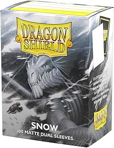 Dragon Shield Dual Matte - Snow (100 ct.)