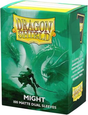 Dragon Shield Matte Dual Sleeves Standard Size- Might (100)