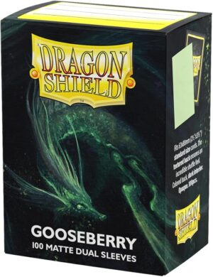 Dragon Shield Matte Dual Standard Sleeves - Gooseberry (100 ct.)