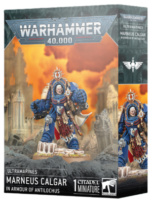 Warhammer 40K: Ultramarines Marneus Calgar in Armour of Antilochus