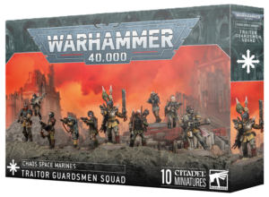 Warhammer 40K: Chaos Space Marines Traitor Guardsmen