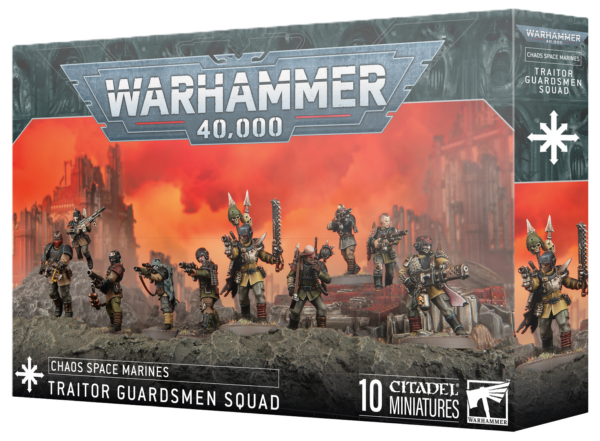 Warhammer 40K: Chaos Space Marines Traitor Guardsmen