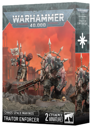 Warhammer 40K: Chaos Space Marines Traitor Enforcer
