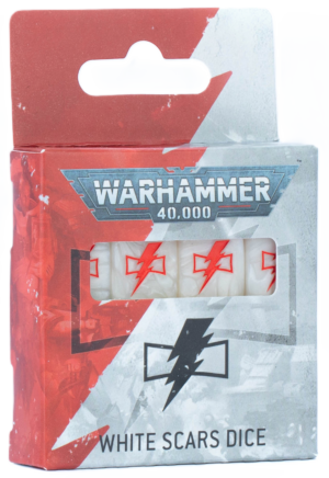 WARHAMMER 40000: White Scars Dice Set