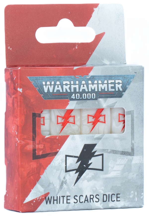 WARHAMMER 40000: White Scars Dice Set